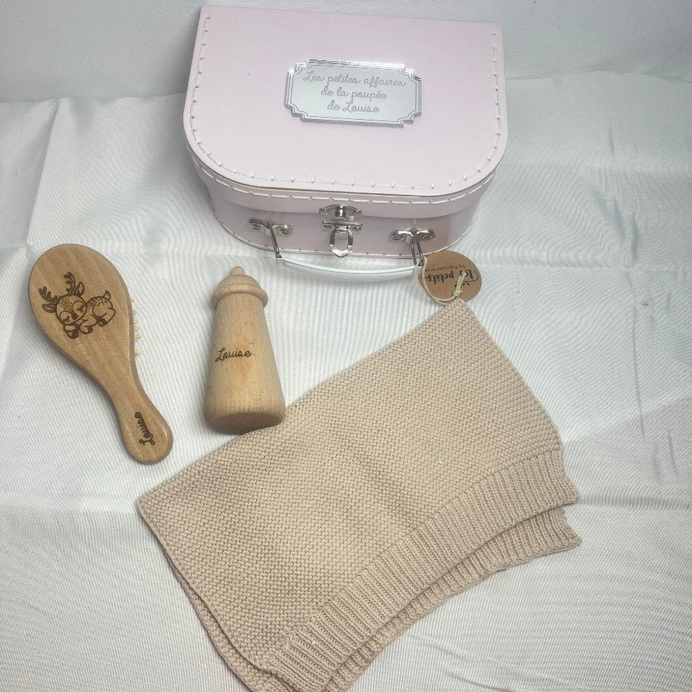 valise accessoires de poupée par laurie deco et lumieres