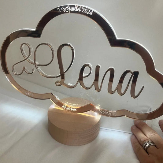 veilleuse de naissance nuage Laurie Deco et lumières