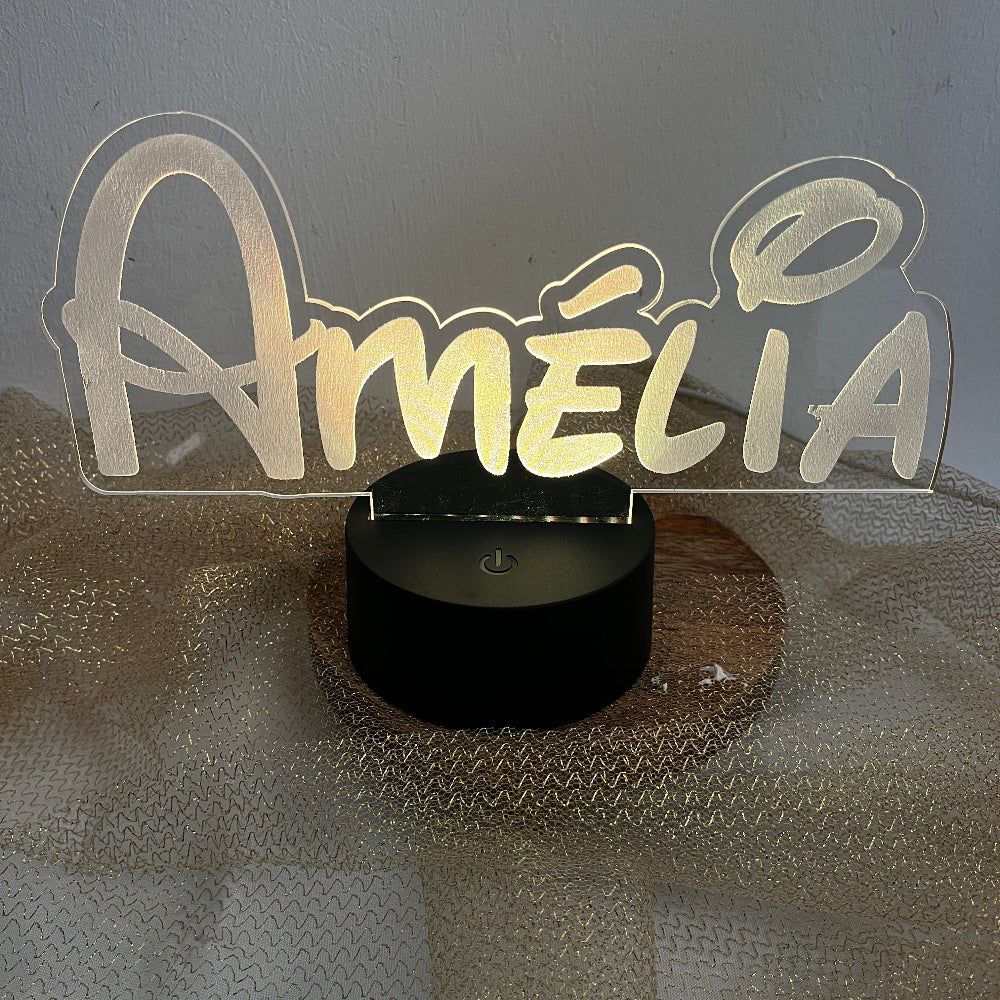 veilleuse amelia prenom 