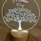 veilleuse arbre de vie mamie 90 ans