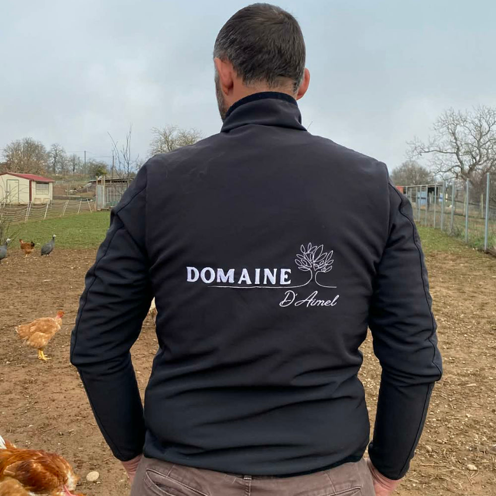 veste brodée le domaine d'aimel