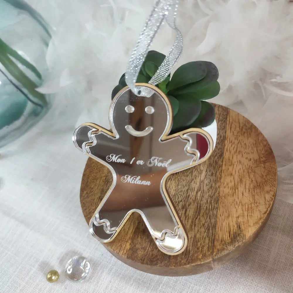 Bonhomme de noël personnalisé Laurie Déco et lumières