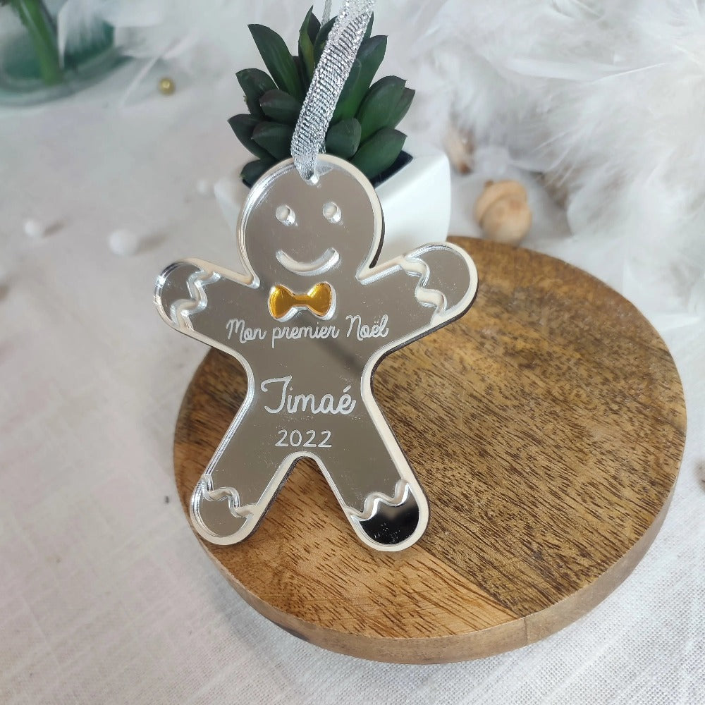 Bonhomme de noël personnalisé Laurie Déco et lumières