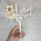 Cake topper personnalisable Laurie déco et lumières