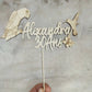 Cake topper personnalisable Laurie déco et lumières