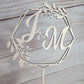 Cake topper personnalisable Laurie déco et lumières