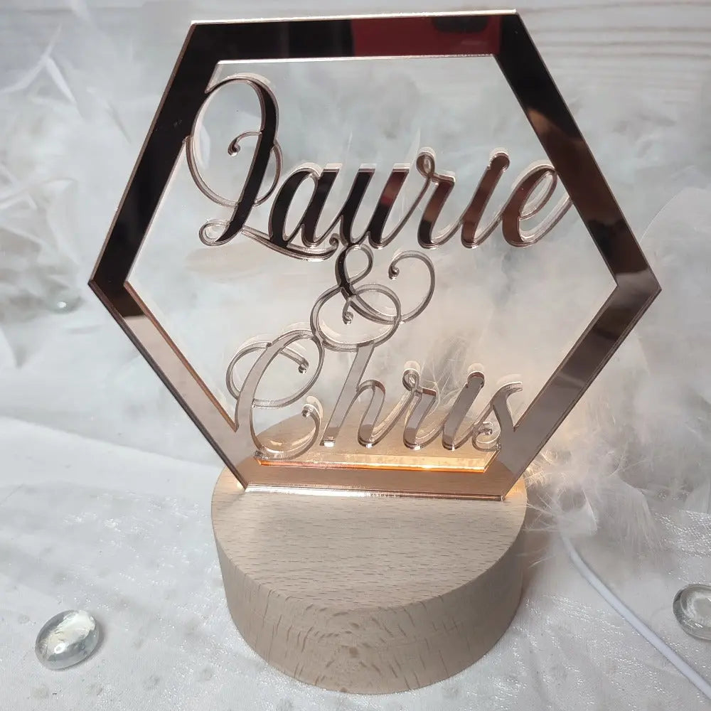 Décoration pour anniversaire de mariage Laurie Deco et lumières