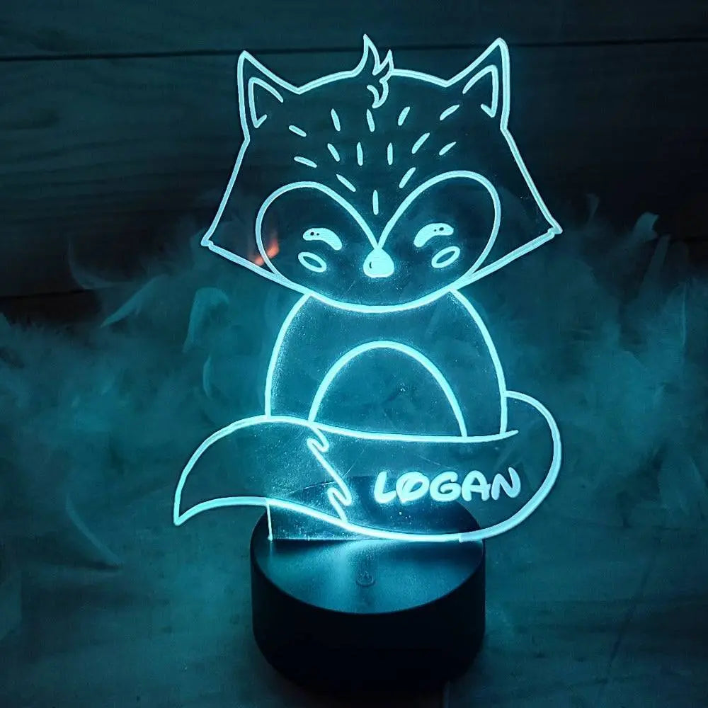 Veilleuse Renard Laurie Deco et lumières